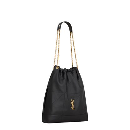 Jamie Large Nappa Bucket Bags - Black