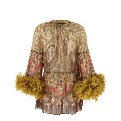 Garavani 'Voyage Imaginaire Paisley' top