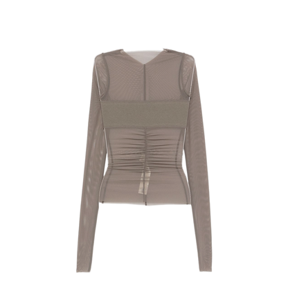 MAYFEYR - Rick Owens - Temple Bandeau T-Shirt - RO01F6274TUSRJA34
