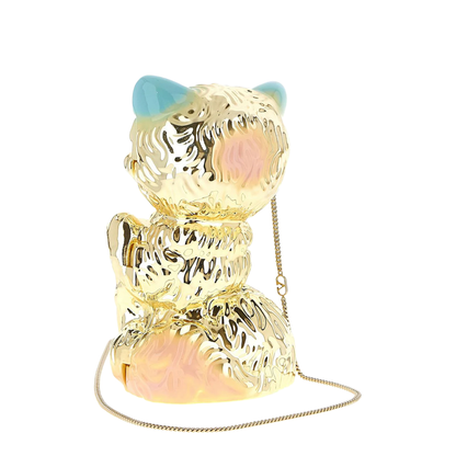 Minaudière with Hand-Painted 'Le Chat de La Maison' Details