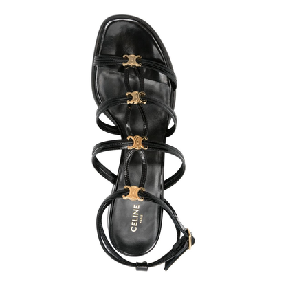 Buckle Fastening Leather Insole