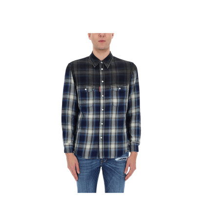 MAYFEYR - Dsquared2 - Canadian Vintage Shirt - S74DM0993D35206001F