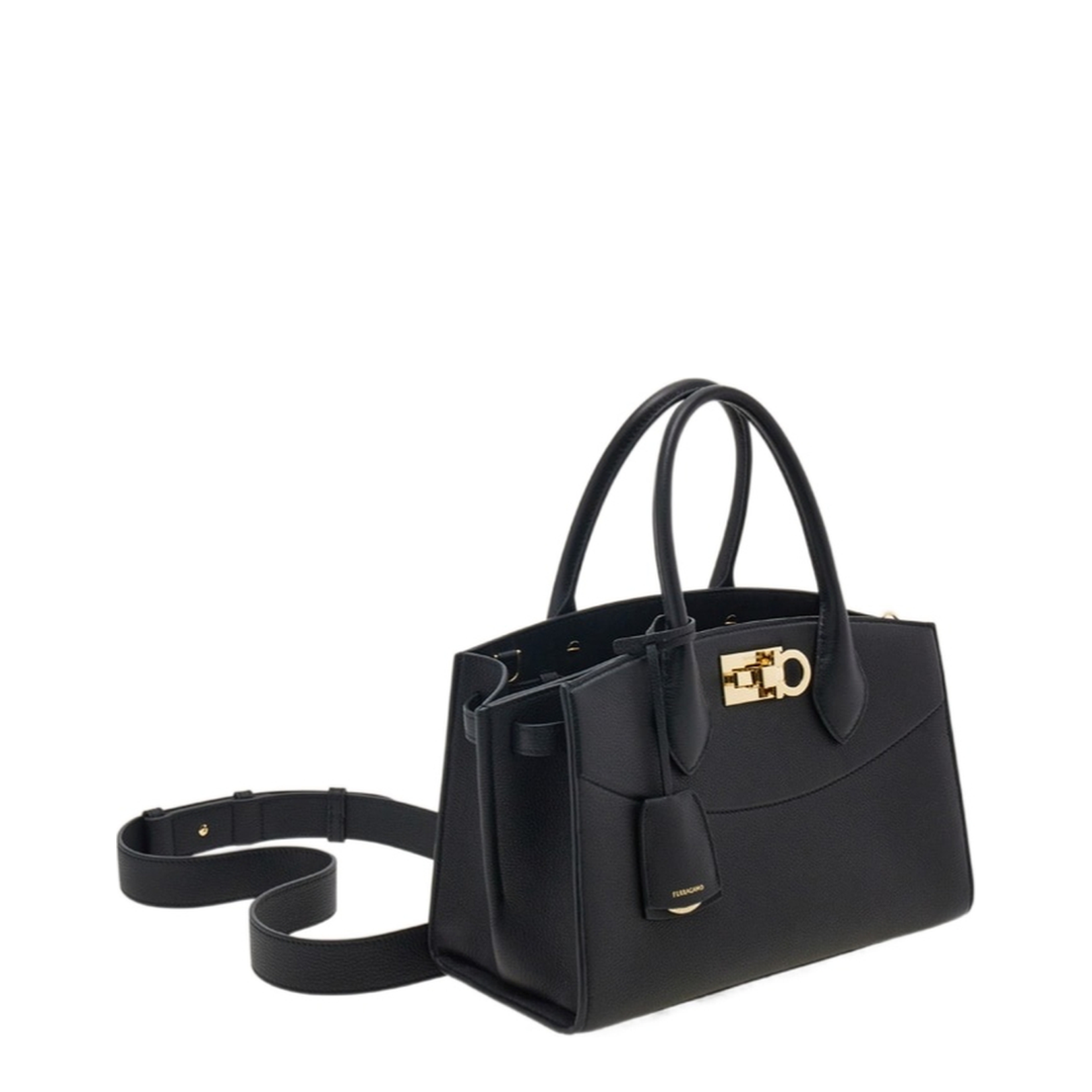 Black Leather Handbag