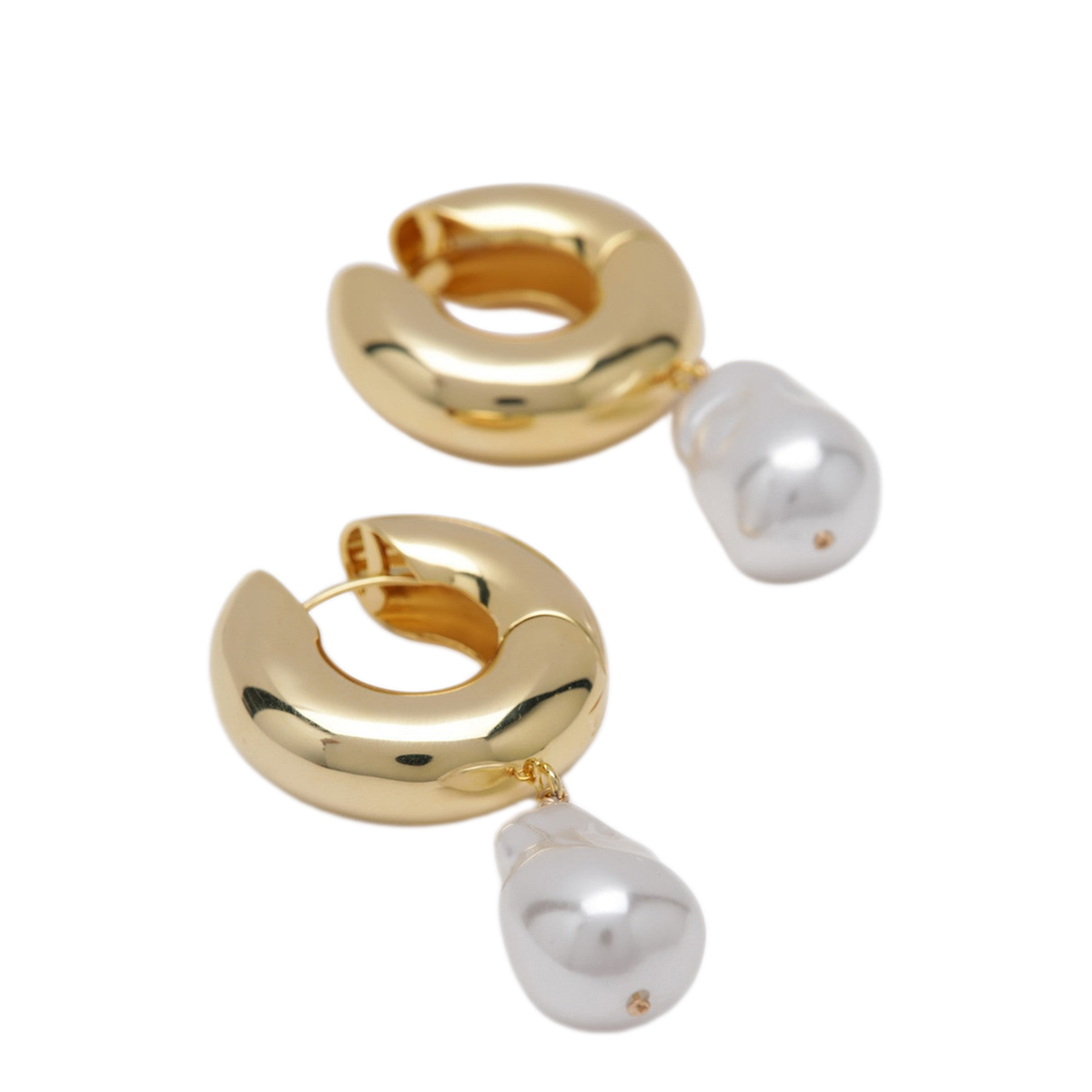 MAYFEYR - éliou - Pearl Gold Earrings - ESPER010GMET710