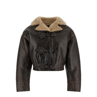 Wool Insert Sheepskin Jacket