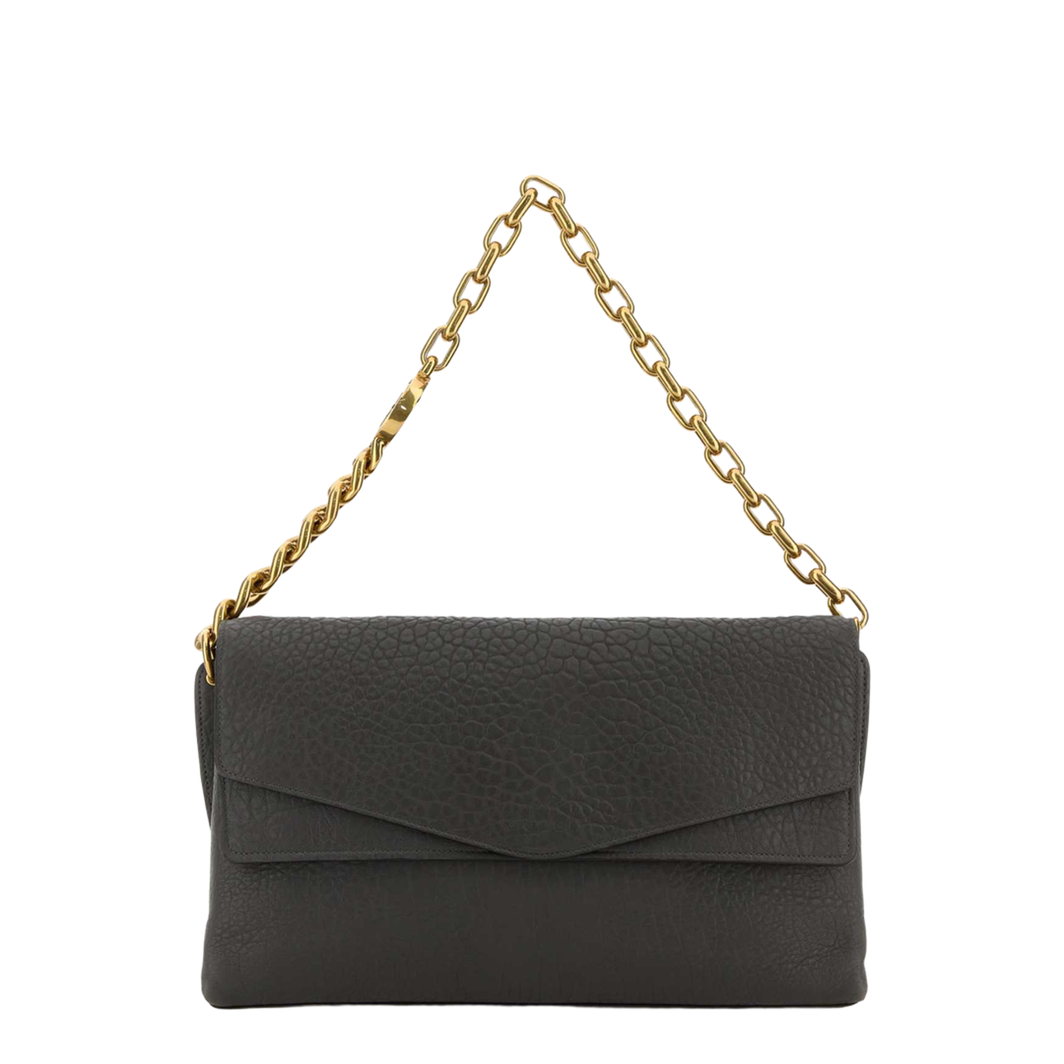 MAYFEYR - Gucci - Dark Grey Leather Large Shoulder Bag - 857362AAF1J1108
