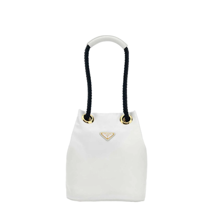 White Re-nylon Mariner Bucket Bag