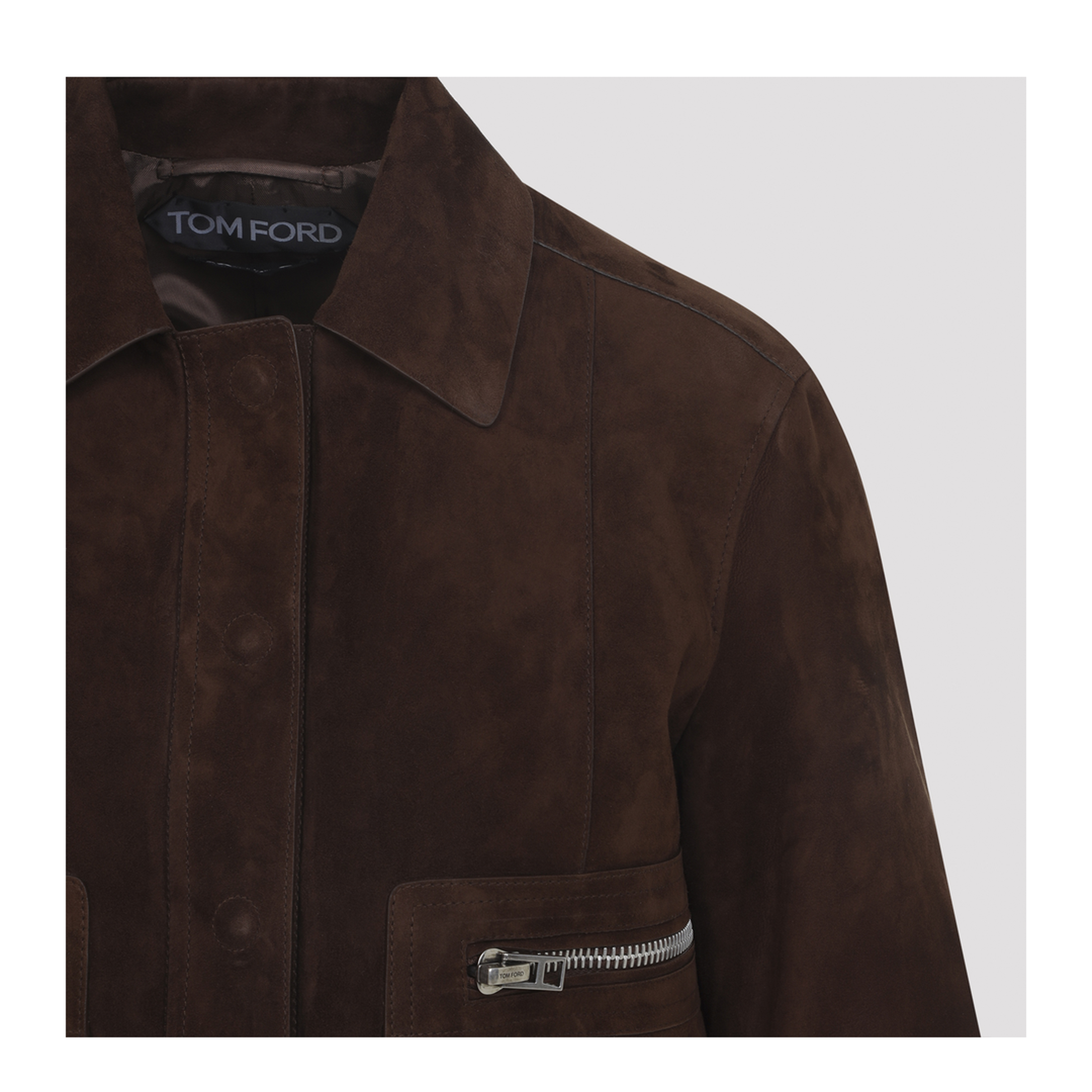 MAYFEYR - Tom Ford - Lamb Suede Bomber Jacket - CSL794LEX417