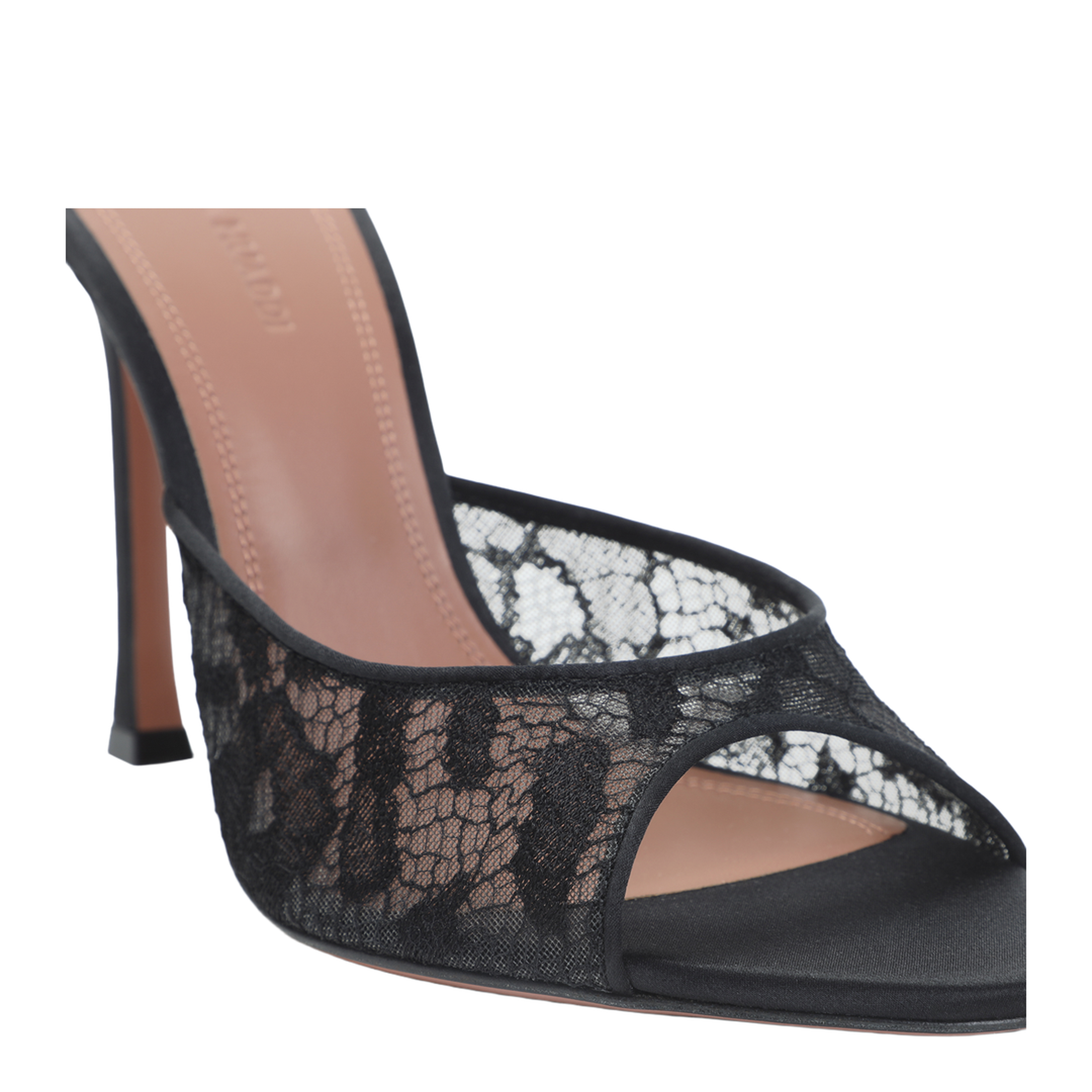 MAYFEYR - Amina Muaddi - Alexa Lace Slipper - 17S366113ALE