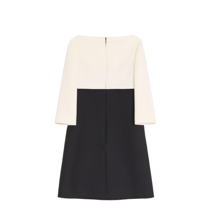 Wool And Silk Mini Dress