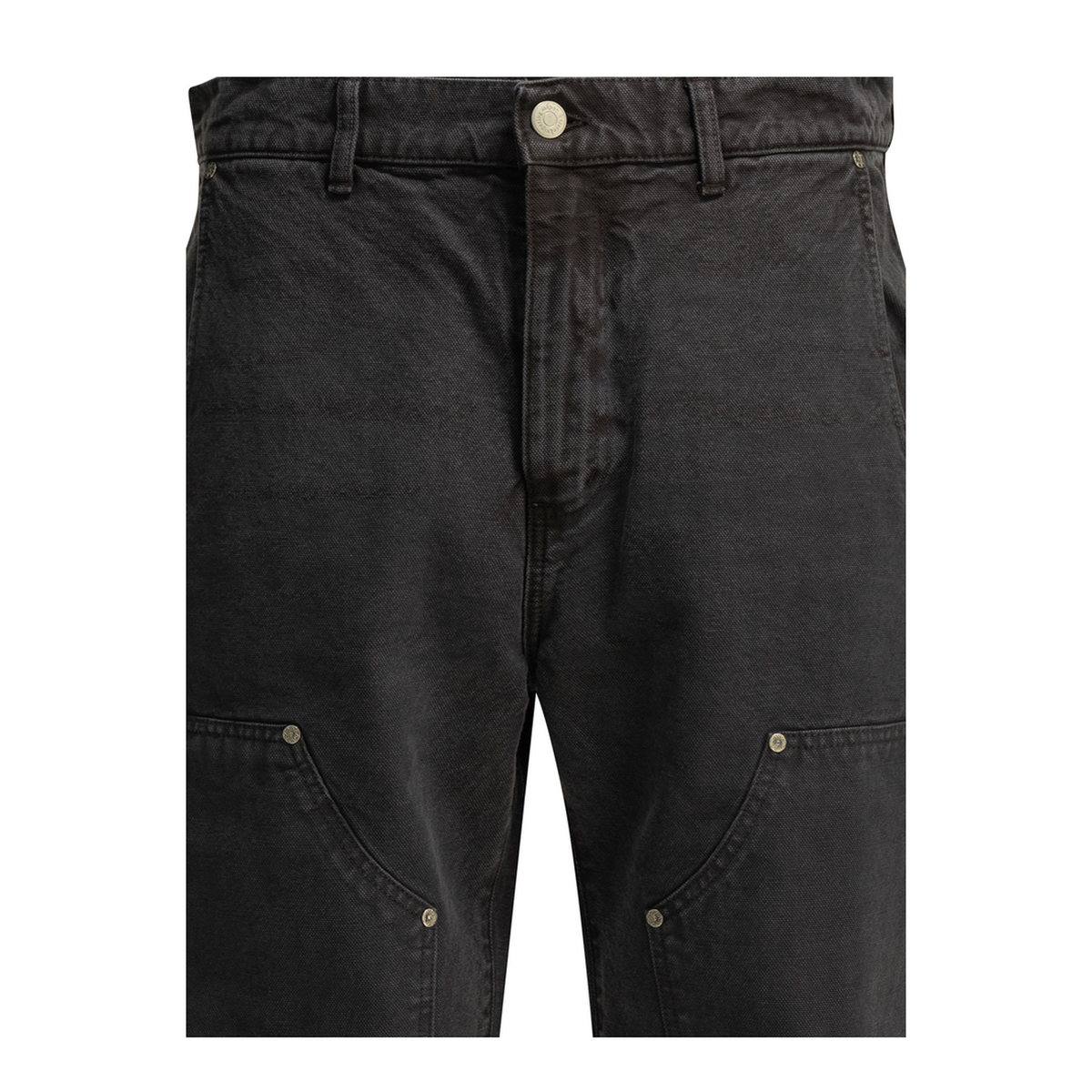 MAYFEYR - MFPEN - Double Knee Straight Leg Jeans - M126063DOUBLEKNEEJEANSWASHEDGREYCANVAS