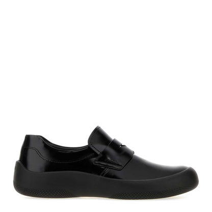 MAYFEYR - Prada - Black Leather Prax Loafers - 2DE164FG000055F0002
