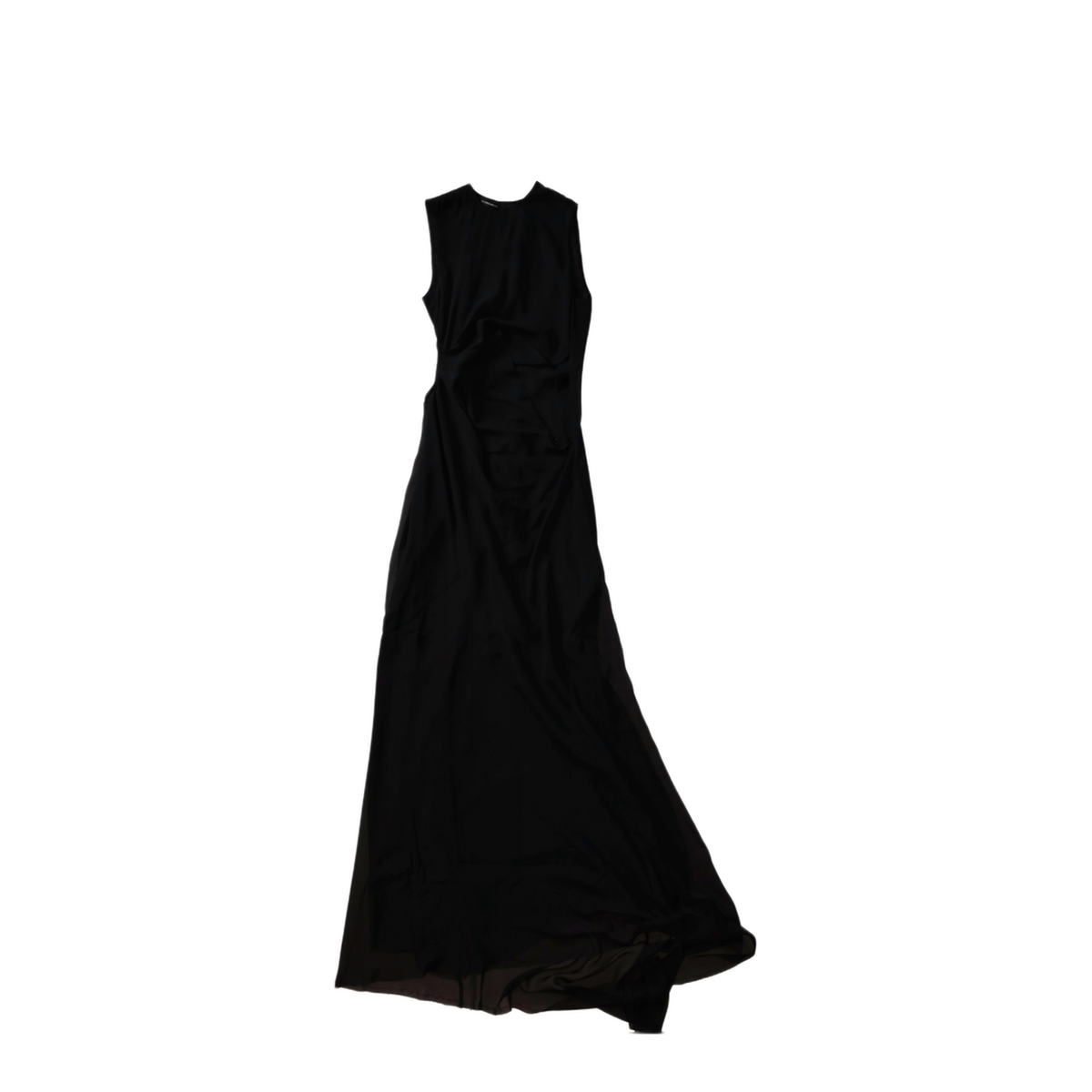 MAYFEYR - ANN DEMEULEMEESTER - Leah Long Asymmetric Sleeveless Dress - B0012534FA132099