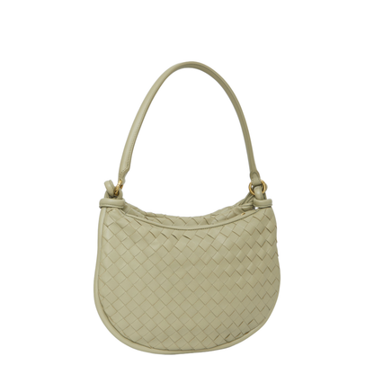 Gemeli Medium Leather Shoulder Bags - Green