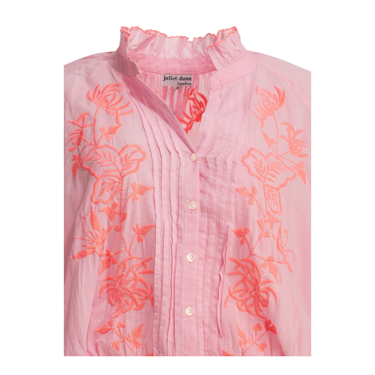 MAYFEYR - Juliet Dunn - Short Shirt Dress - JD9121PETALPINKCANDY