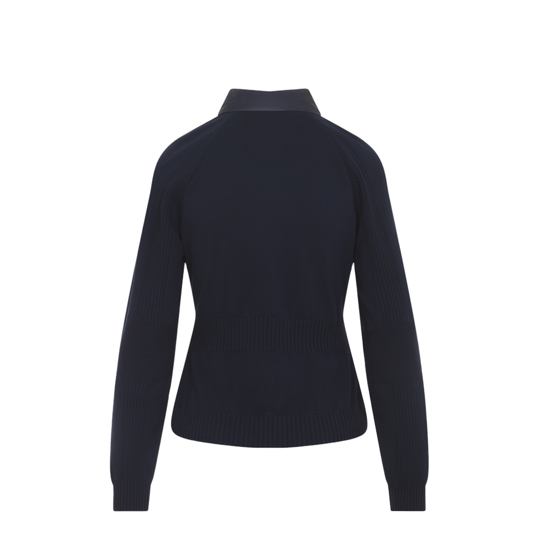 Navy Blue Knit Cardigan