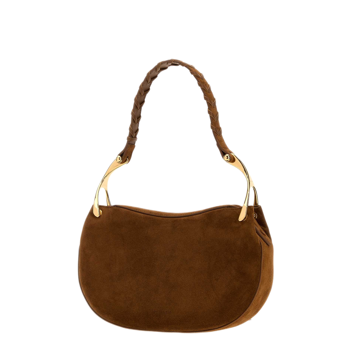 MAYFEYR - Alexander Mcqueen - Brown Suede Wishbone Shoulder Bag - 8746081HBEB2030
