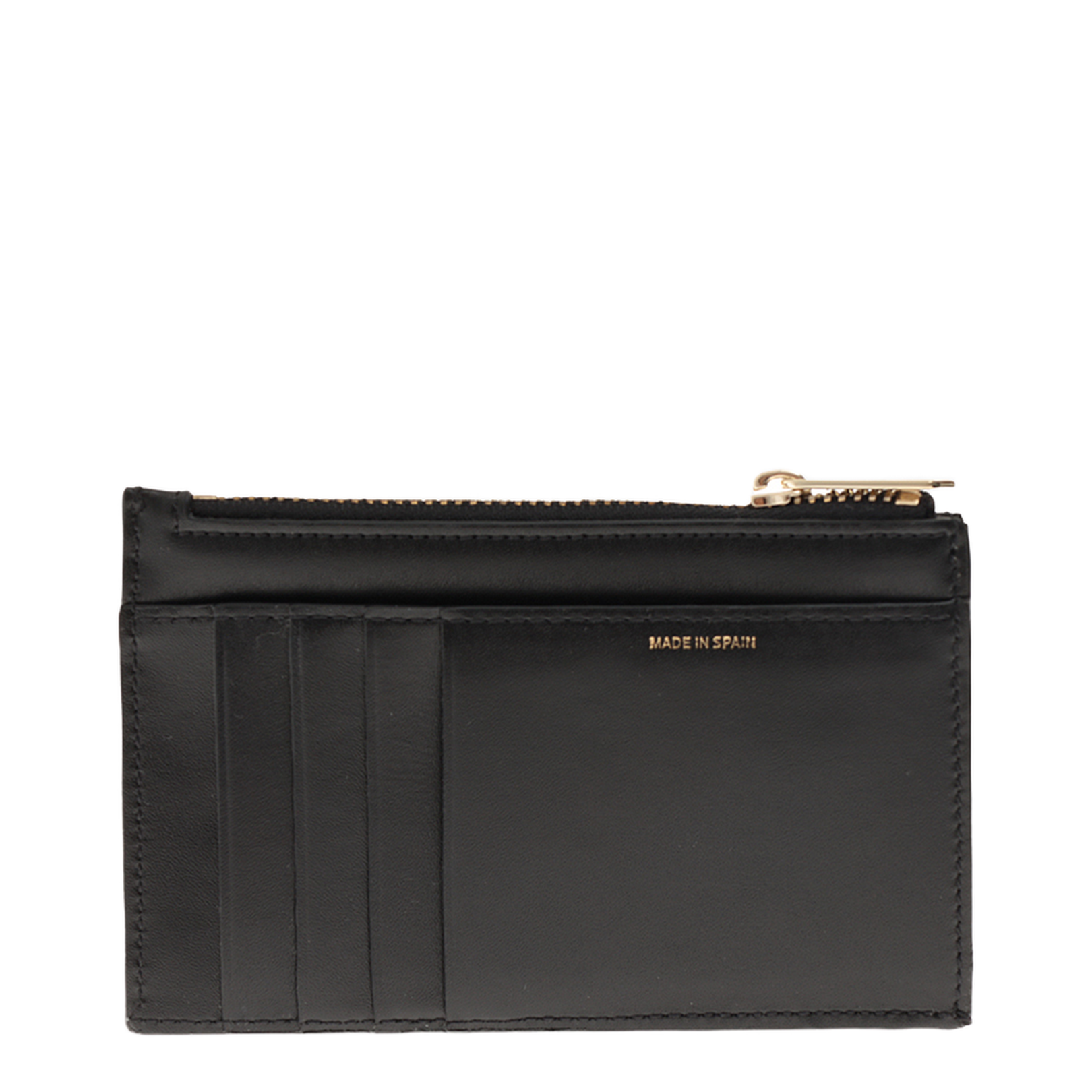 Signature Stripe Zippered Coin Purse
