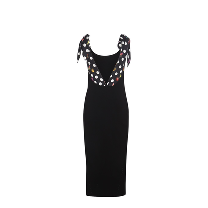 Medusa Butterfly Knit Midi Dress '95