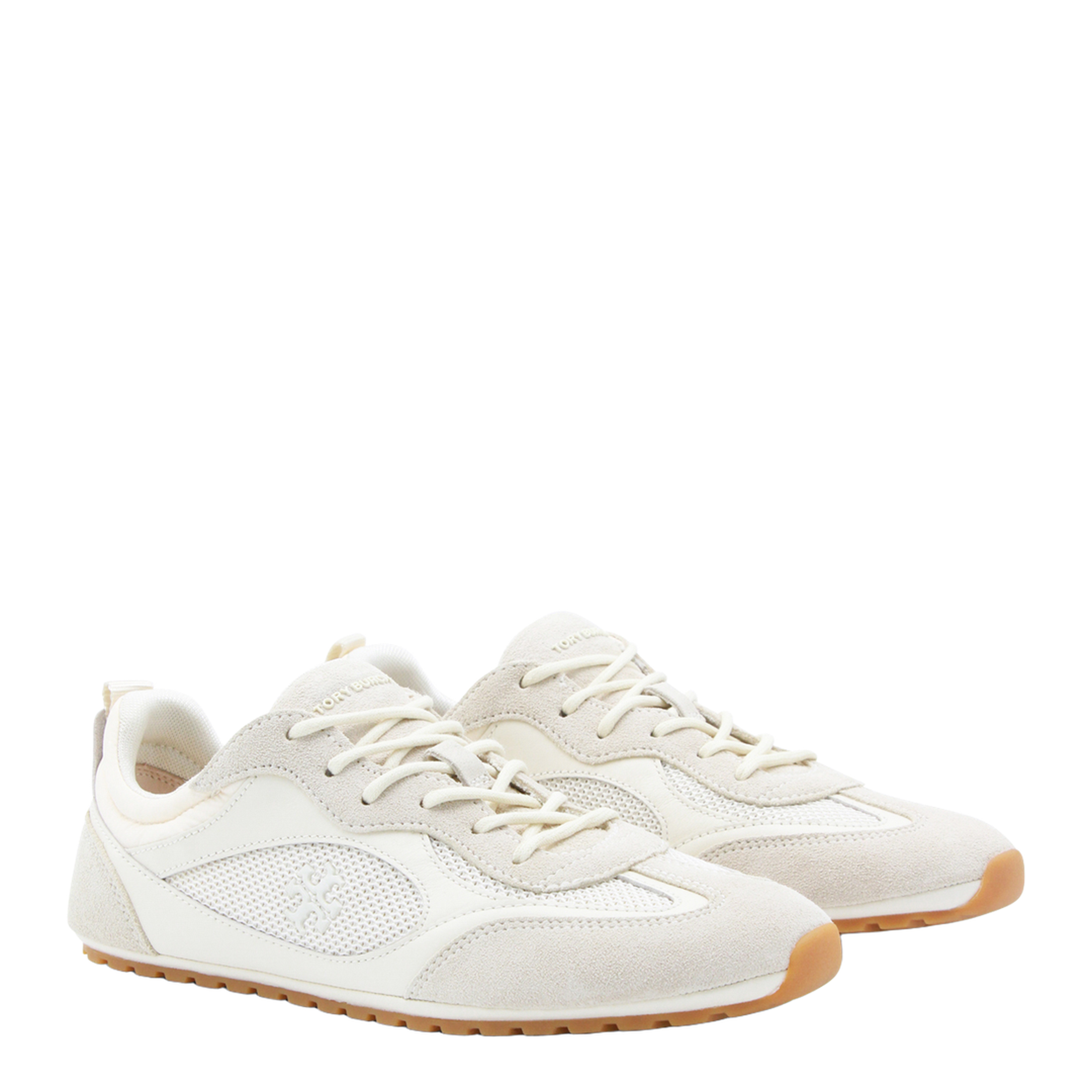 Field Suede Sneakers with Leather Inserts