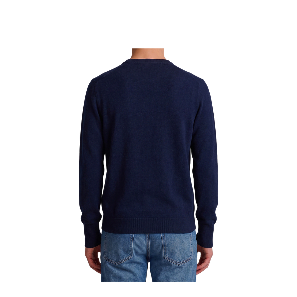 MAYFEYR - BALLANTYNE - Navy Crewneck Pullover - B2P00012K0013777