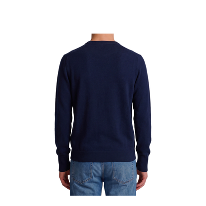 MAYFEYR - BALLANTYNE - Navy Crewneck Pullover - B2P00012K0013777