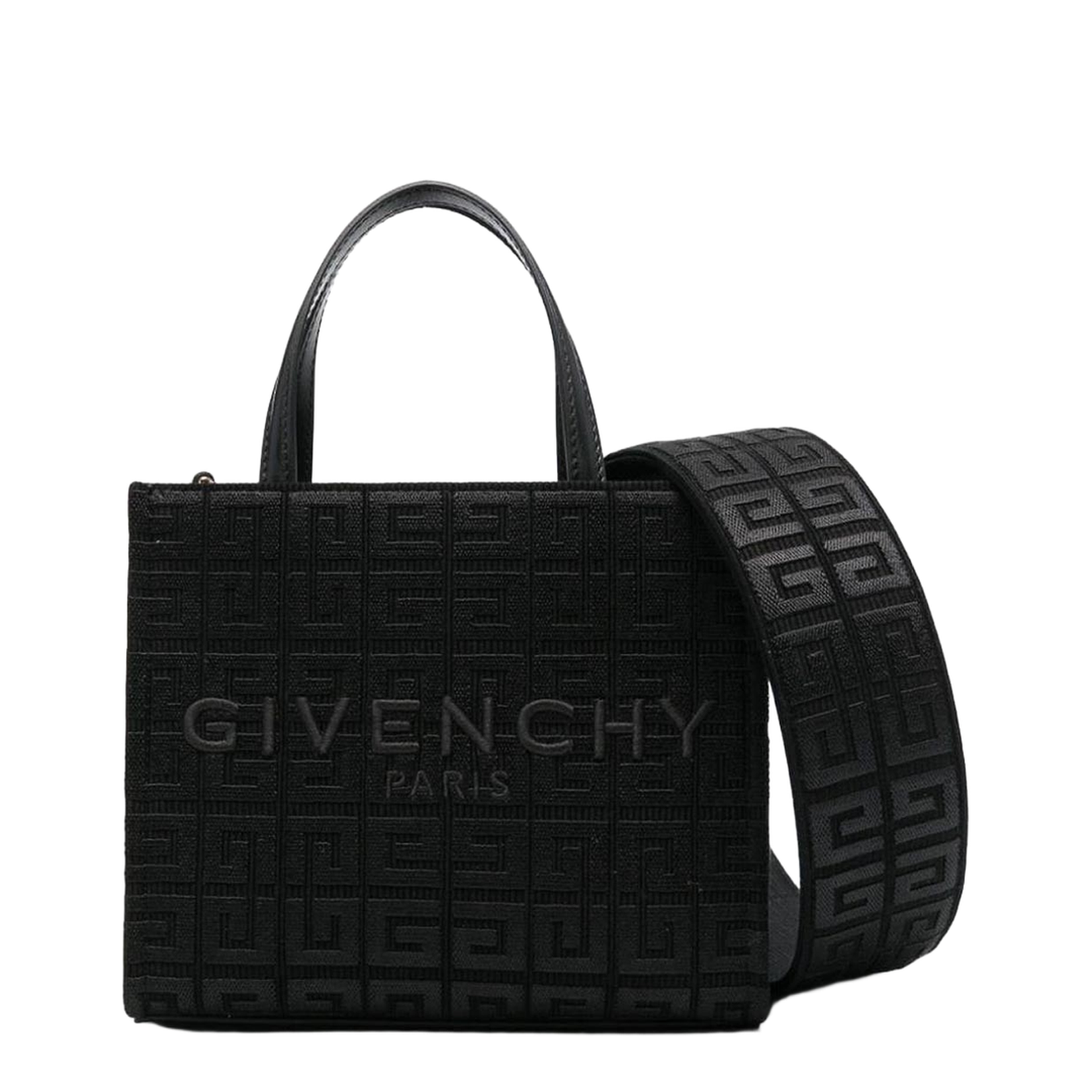 Mini G-Tote Shopping Bag in 4G Embroidery