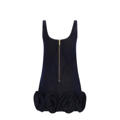 MAYFEYR - Self Portrait - Mini Dress With Floral Details - RS26821SBLBLUE