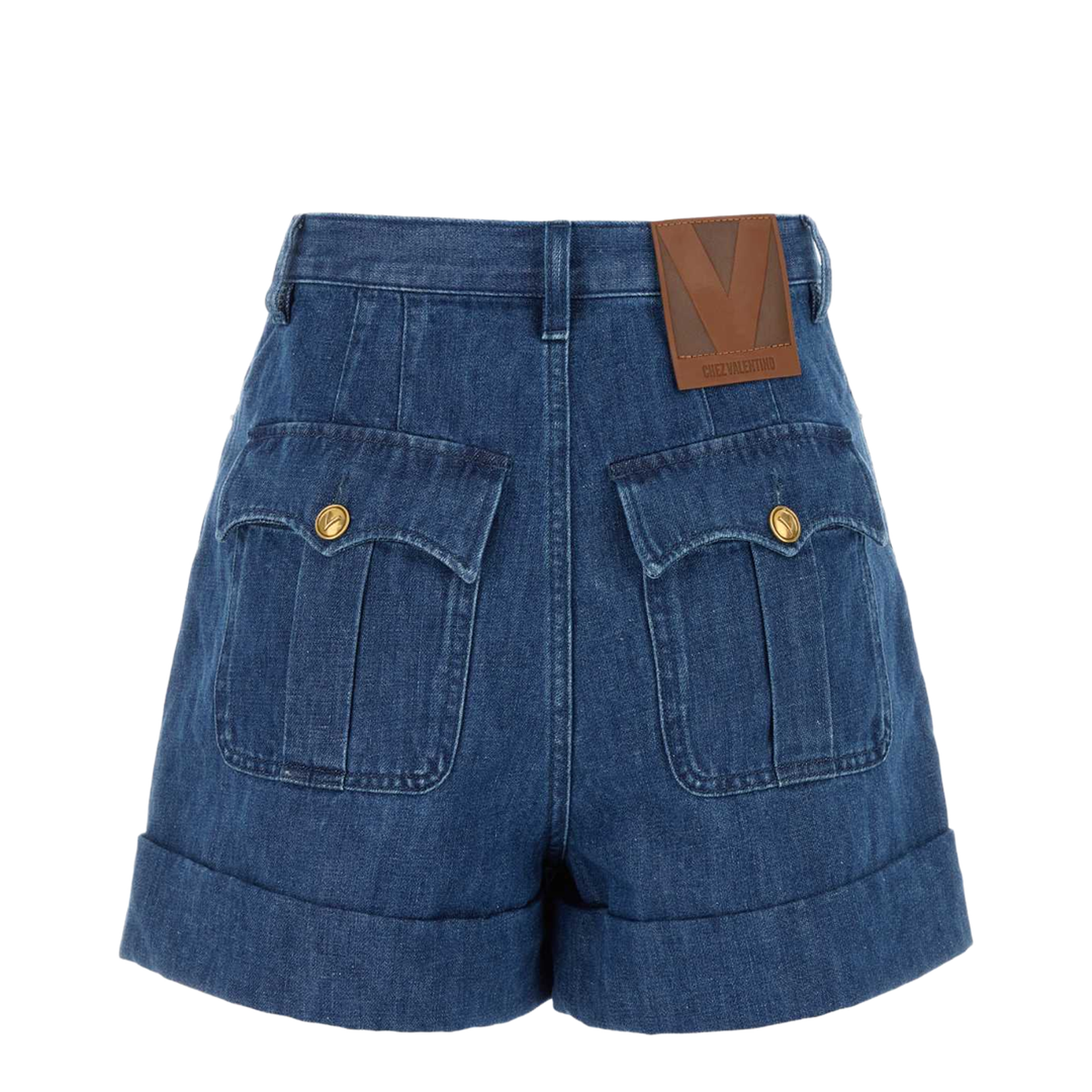 Medium Blue Denim Shorts