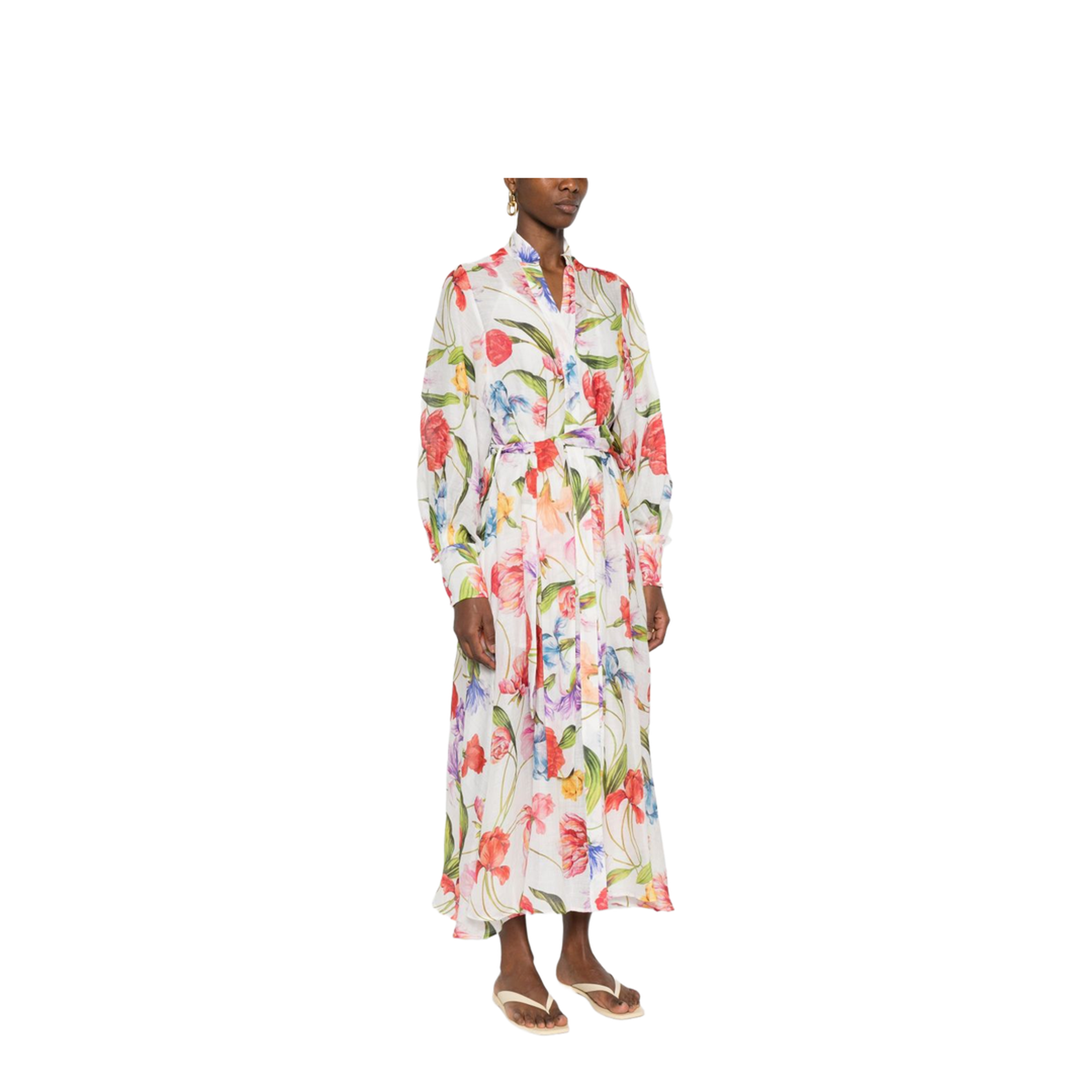 MAYFEYR - LAVI - Printed Long Dress - BS7WD031TES10043142