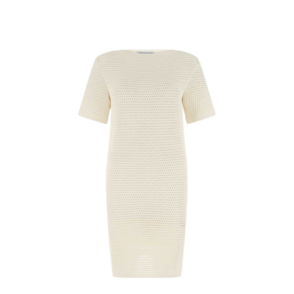 MAYFEYR - Bottega Veneta - Ivory Crochet Dress - 685527V1OK02945