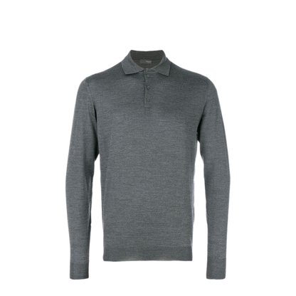MAYFEYR - Drumohr - Merino Wool Polo Shirt - D0D145670