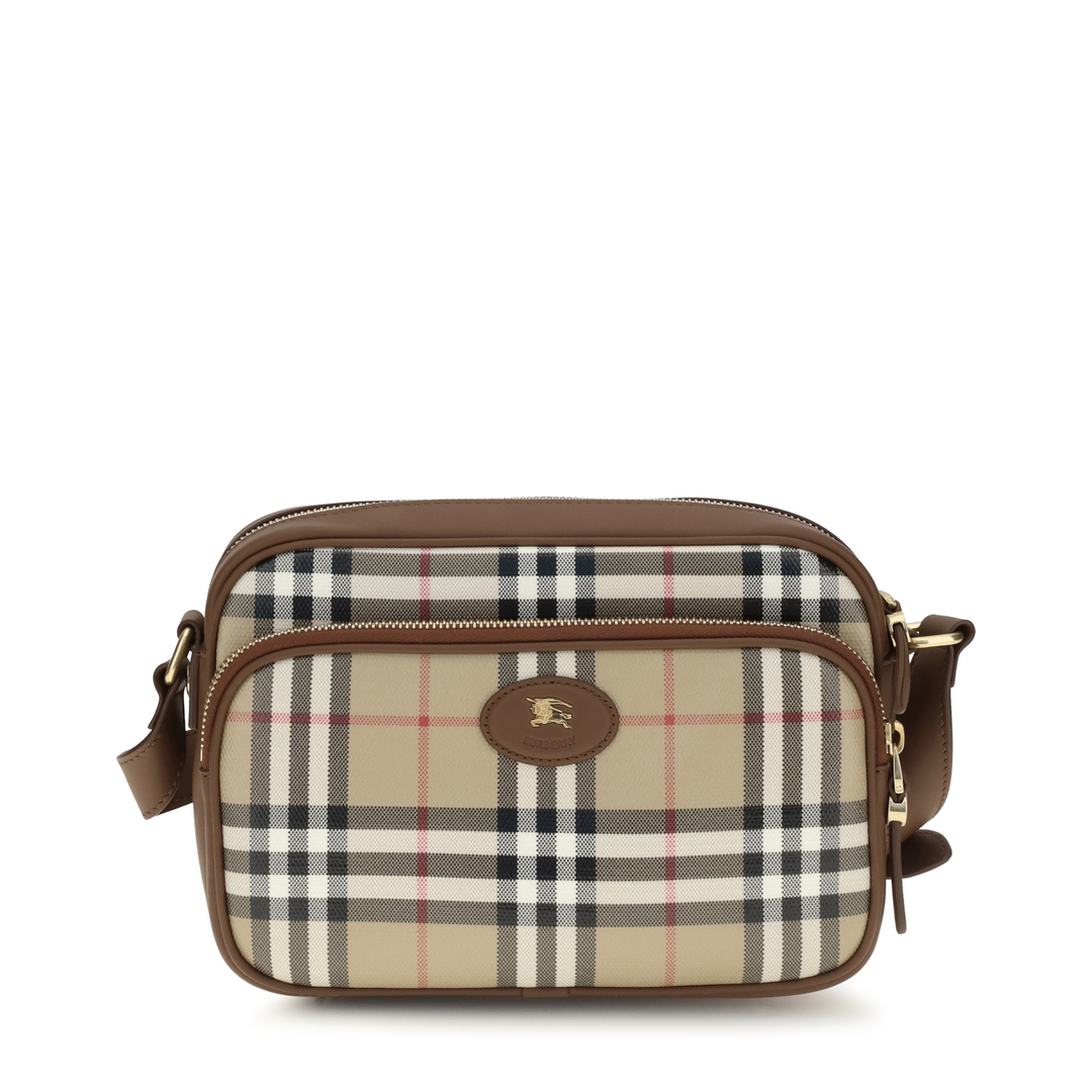 MAYFEYR - Burberry - Check Front Pocket Shoulder Bag - 8127864A7026