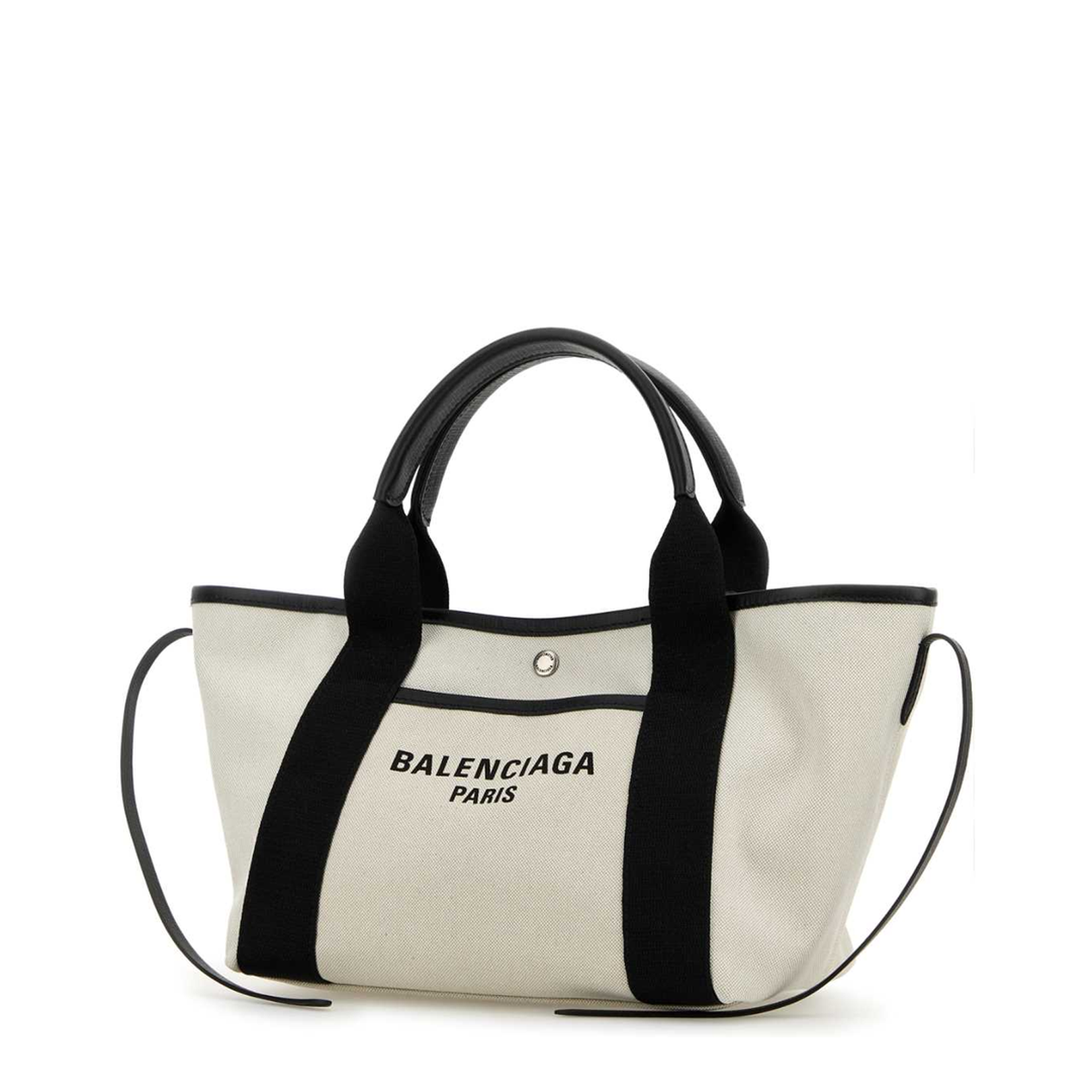 Tote Bag Biarritz Small in Natural/Black