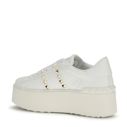 MAYFEYR - Valentino - Rockstud Untitled Flatform Sneakers - 8W2S0GG8BHS