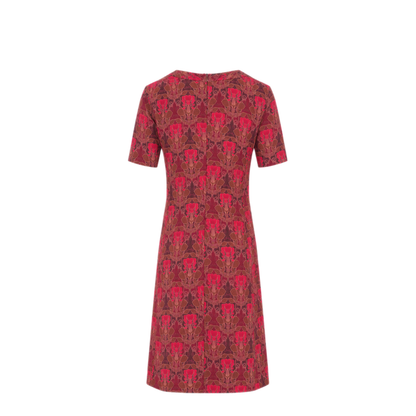 MAYFEYR - LAURA URBINATI - Short Sleeveless Dress Brown - I2V02CB04