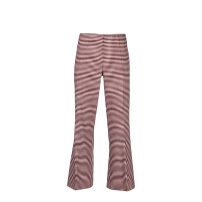 MAYFEYR - Parosh - Houndstooth Flared Trousers - D231089LIONE830