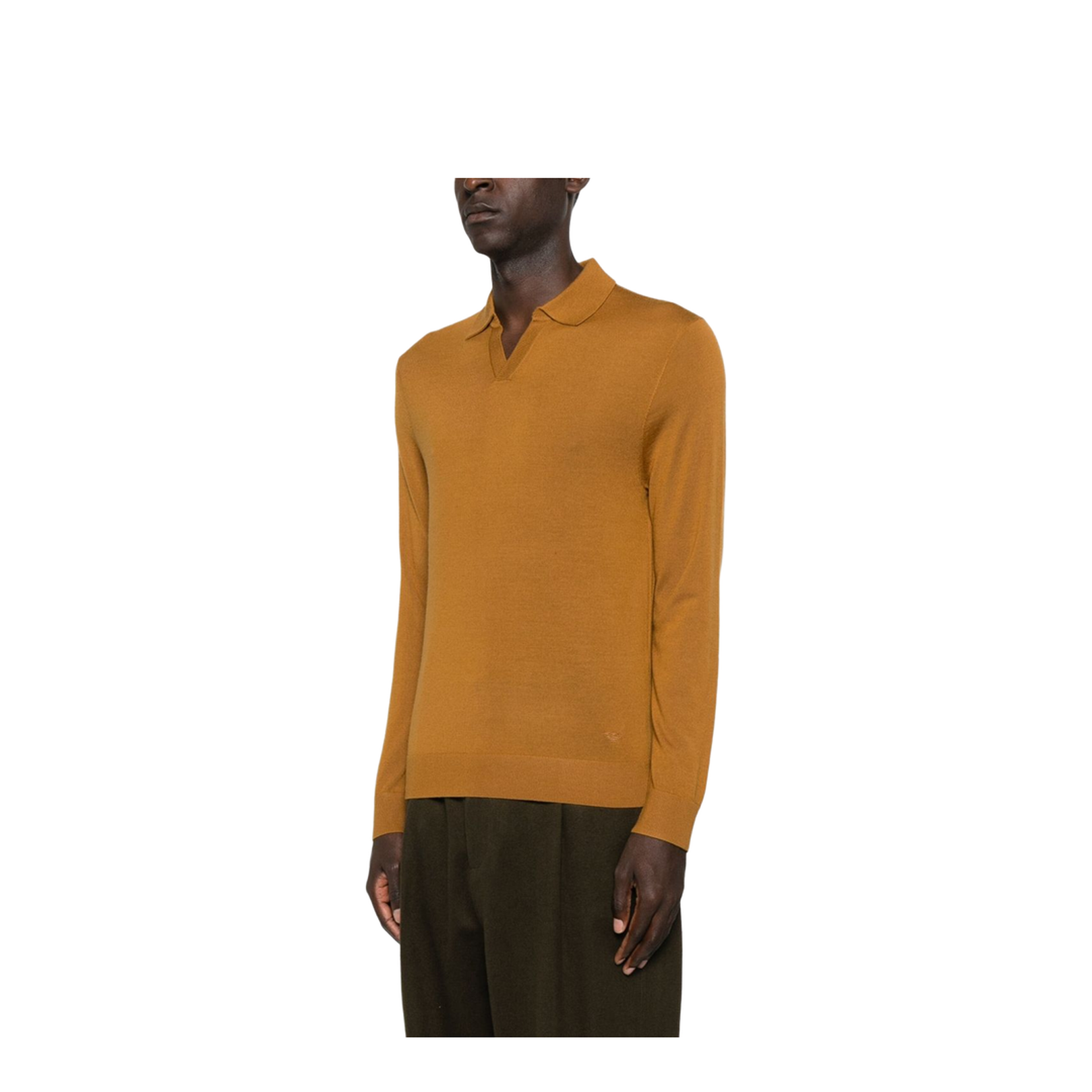 Polo Neck Sweater Long Sleeves
