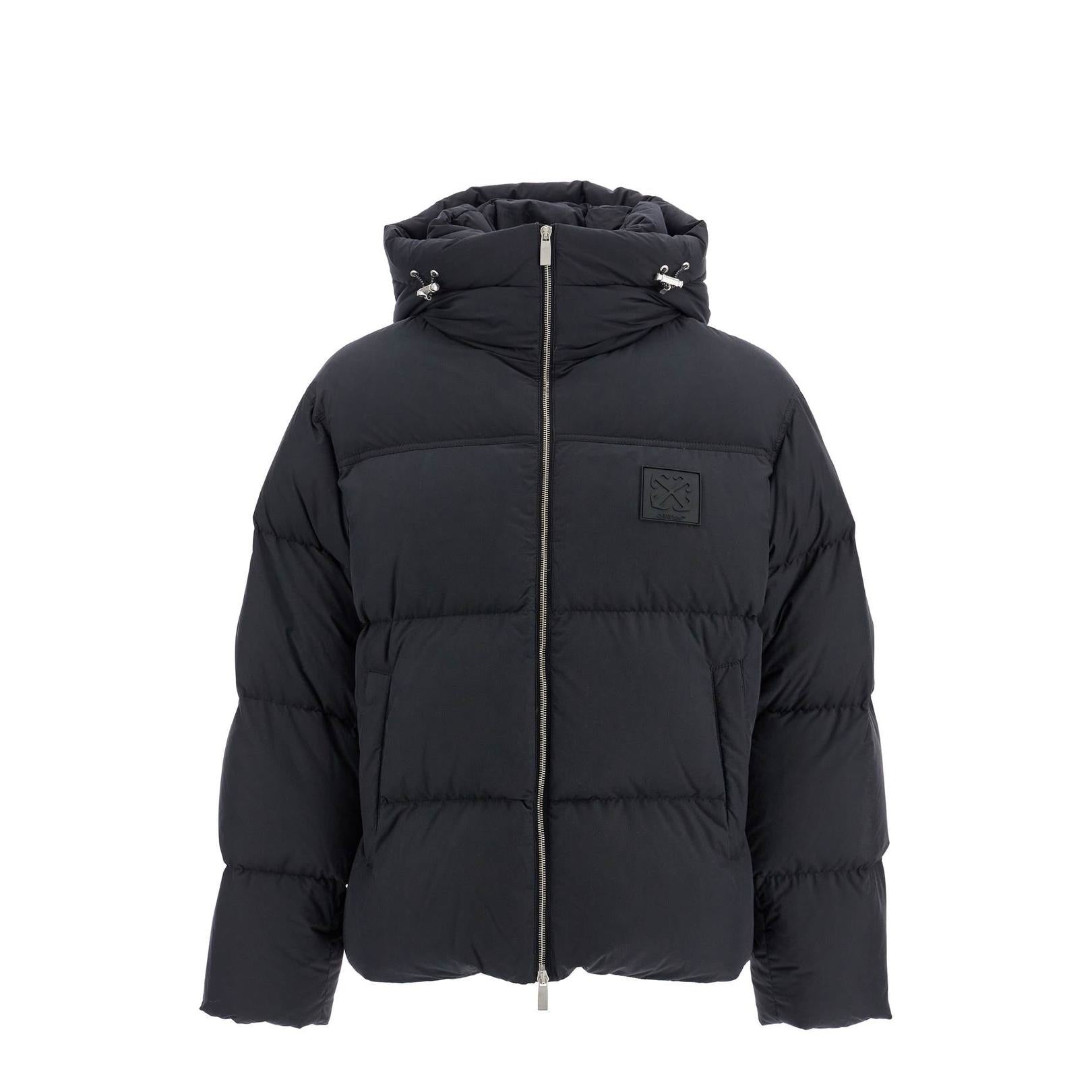 Off-White "down jacket with logo patch
