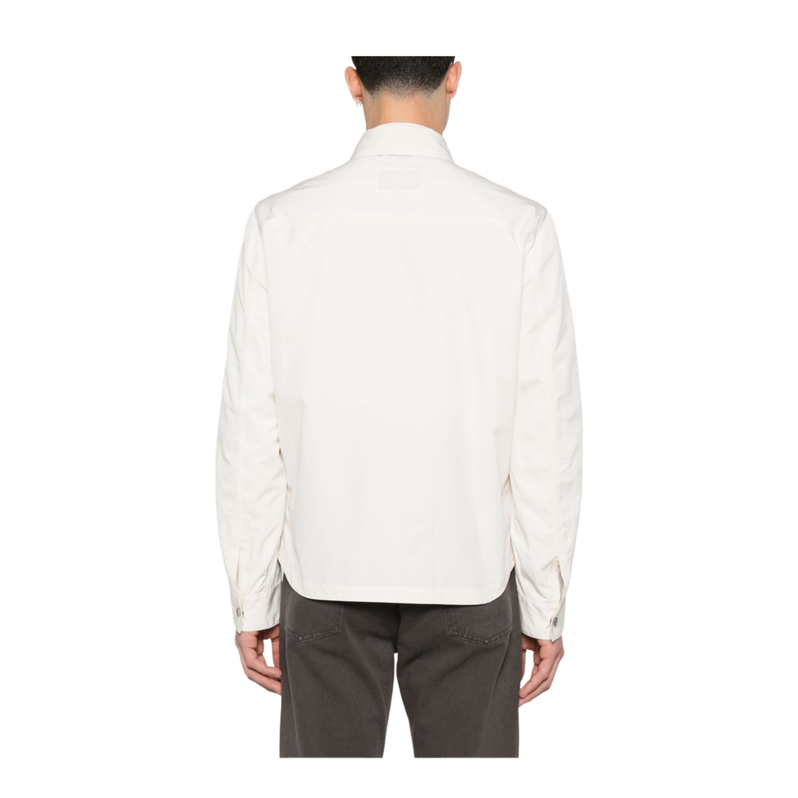 Light Beige Button-Up Jacket