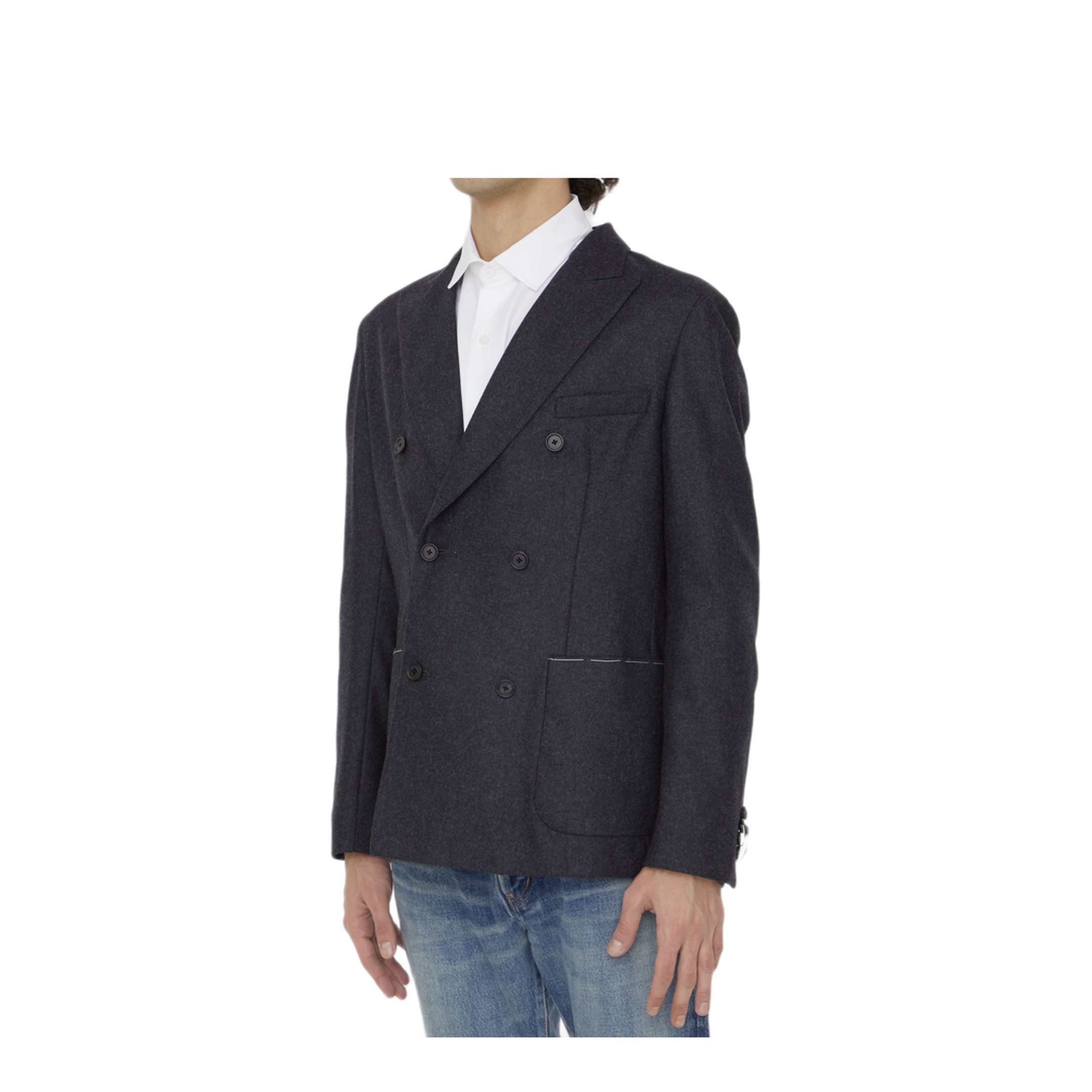 MAYFEYR - Tonello - Anthracite Flannel Jacket - L6GW0506465U901