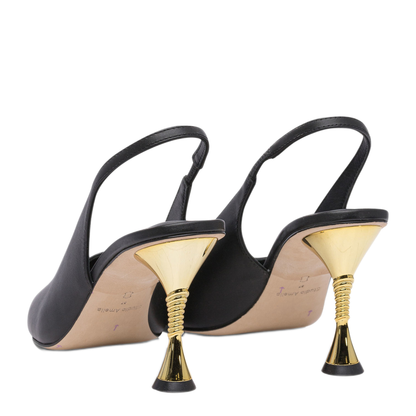 MAYFEYR - Studio Amelia - Helix 90Mm Slingback - F848CFSHELIX90BLK