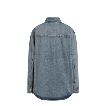 Denim Logo Overshirt