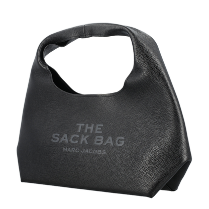 The Sack Bag In Black Leather