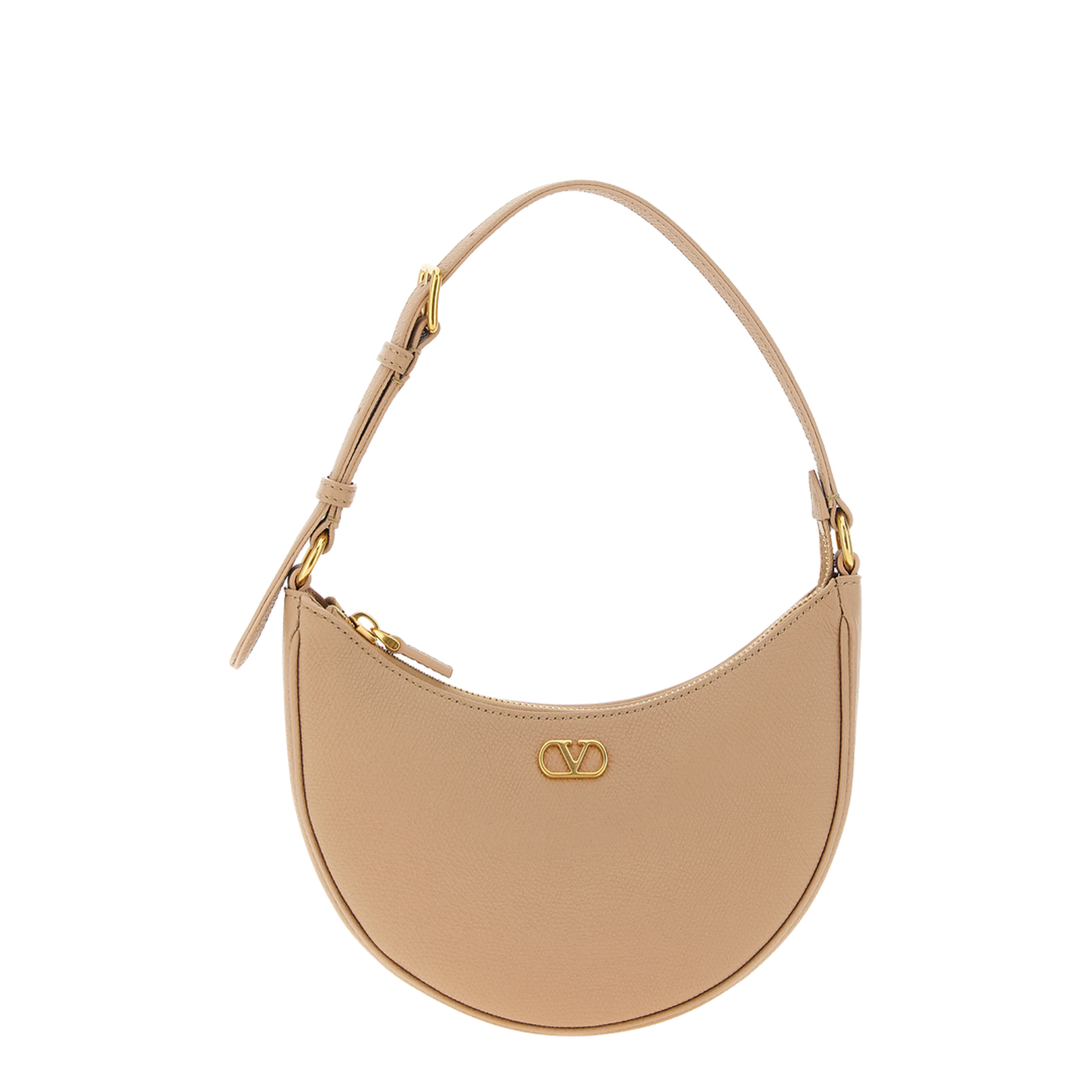 Mini Shoulder Bag in Garnet Calfskin
