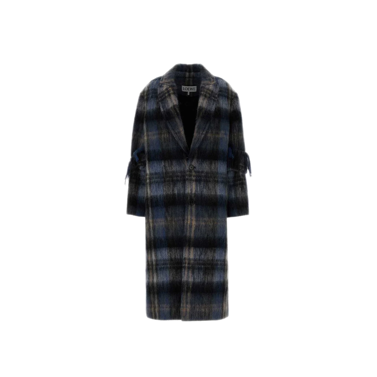 MAYFEYR - Loewe - Embroidered Mohair Blend Coat - S540Y01XBHBLUEMULTICOLOR