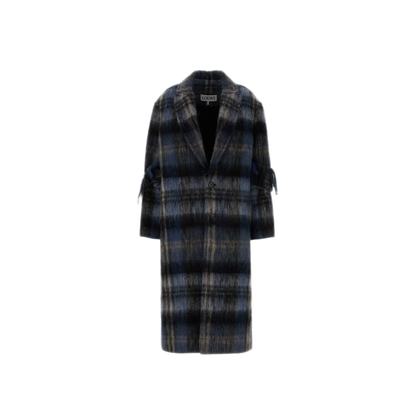 MAYFEYR - Loewe - Embroidered Mohair Blend Coat - S540Y01XBHBLUEMULTICOLOR