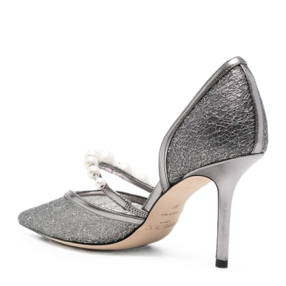 MAYFEYR - Jimmy Choo - With Heel Grey - AURELIE85QKGANTHRACITE/WHITE