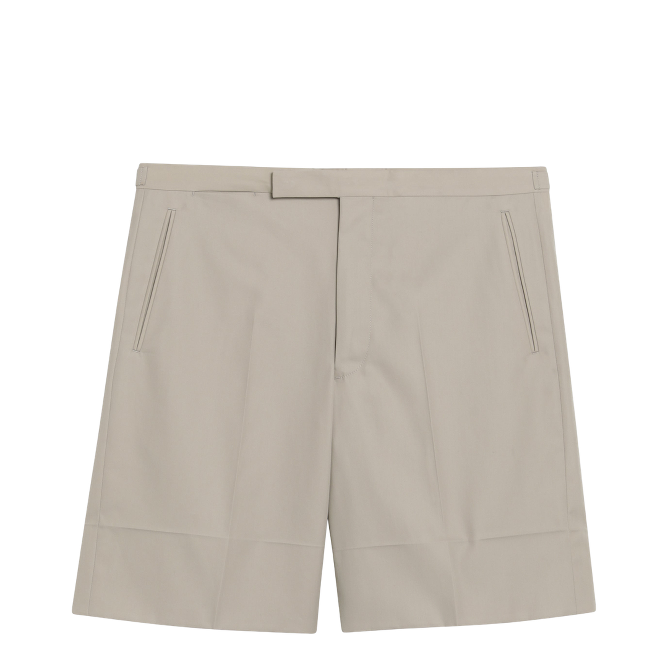 MAYFEYR - Prada - Sand-Colored Cotton Bermuda Shorts - UP0423OOO19AMF0036