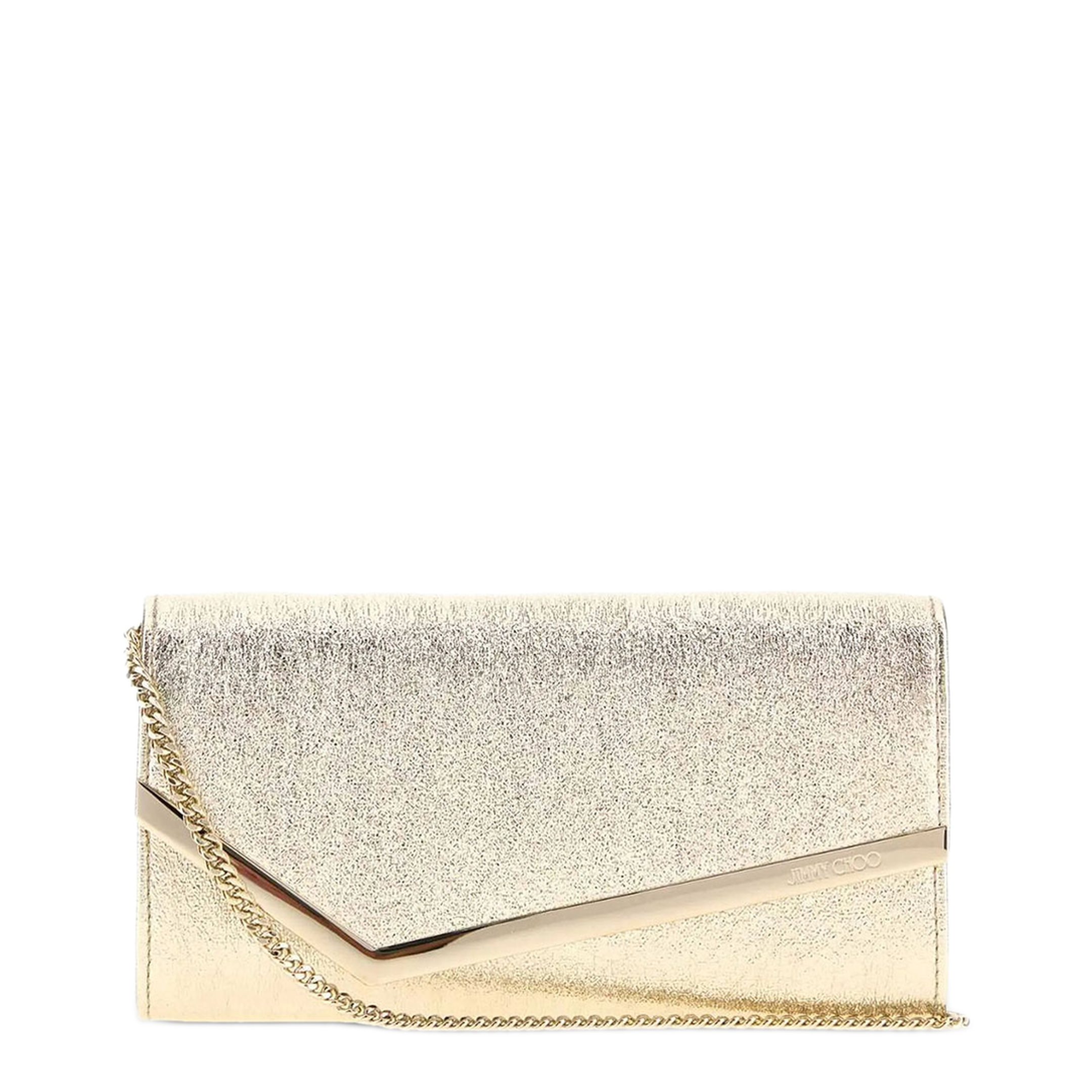 MAYFEYR - Jimmy Choo - Platinum Ice Brilliance Fabric Clutch Bag - EMMIEDXBPLATINUM